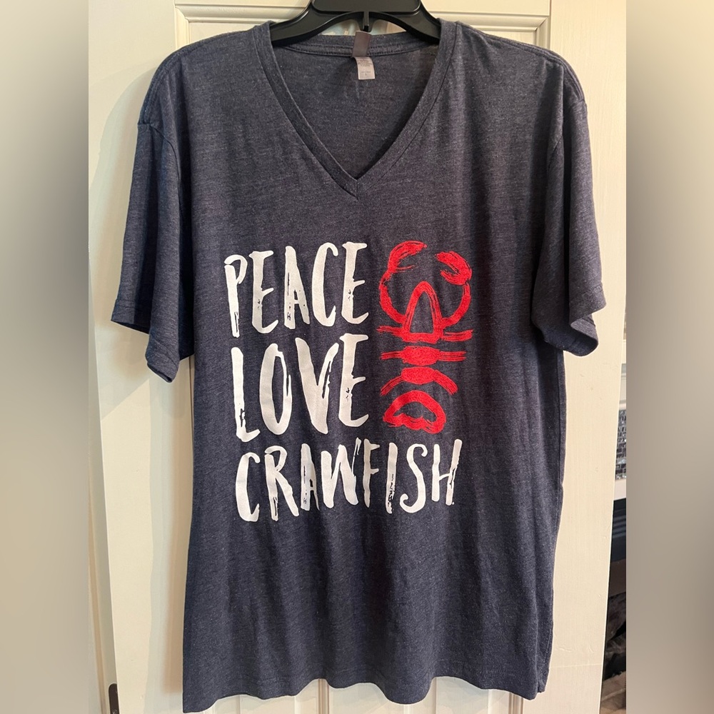 Peace Love Crawfish Tee